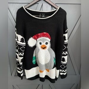 Penguin Christmas sweater XL New Directions brand